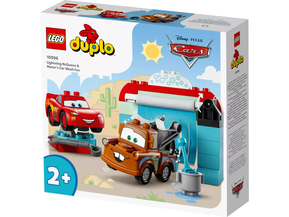 LEGO 10996 Lightning McQueen & Mater's Car Wash Fun