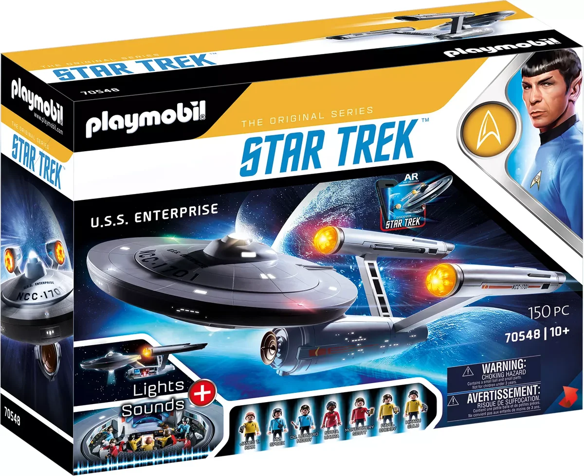 PLAYMOBIL 70548 Star Trek - U.S.S. Enterprise NCC-1701