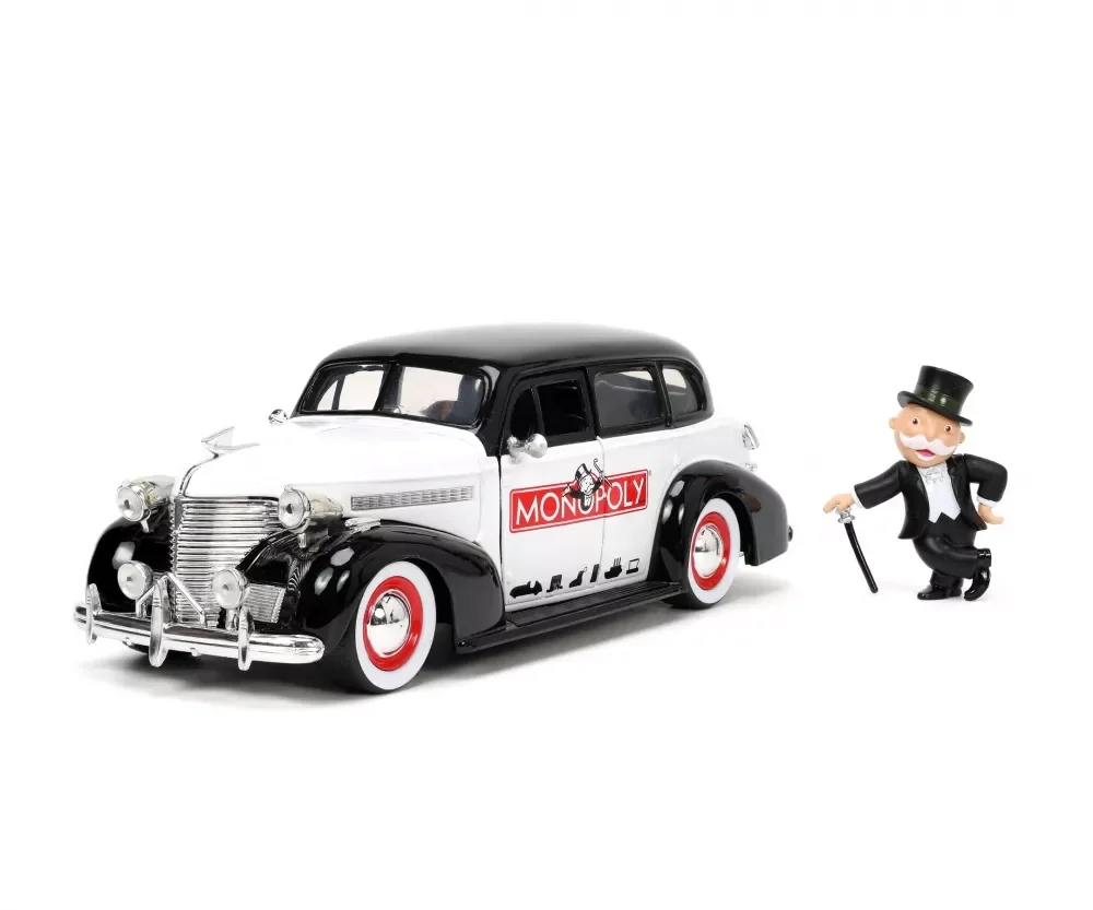 JADA 253255048 Mr. Monopoly 1939 Chevy Master 1:24