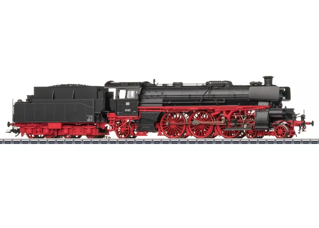 Märklin 38323 H0 Dampflok BR18 323 DB Ep.III digital mit Sound und dynamischem Rauch | Lokomotiven 3 Leiter Spur H0 digital