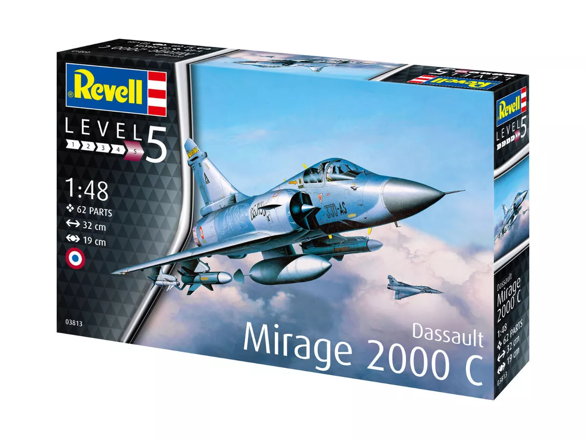 Revell 03813 Dassault Mirage 2000C Flugzeuge 1:48
