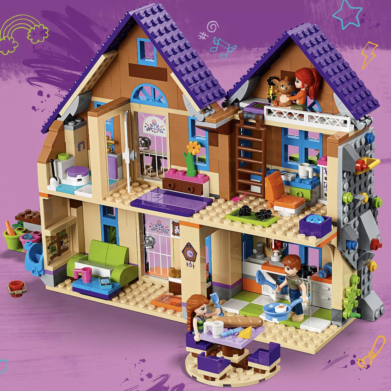 LEGO Friends Mias Haus mit Pferd - 41369