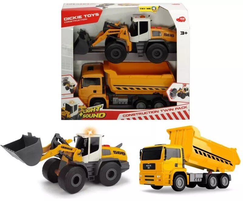Dickie Toys Construction Twin Pack (203726008)