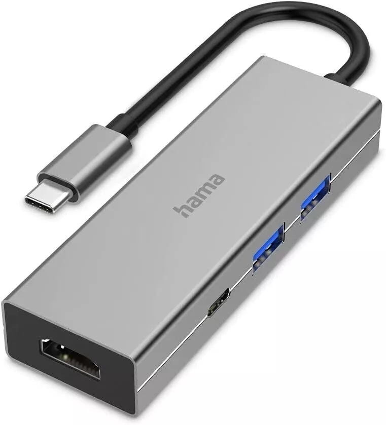 Hama USB-C-Multiport, 4 Ports, + HDMI 200107