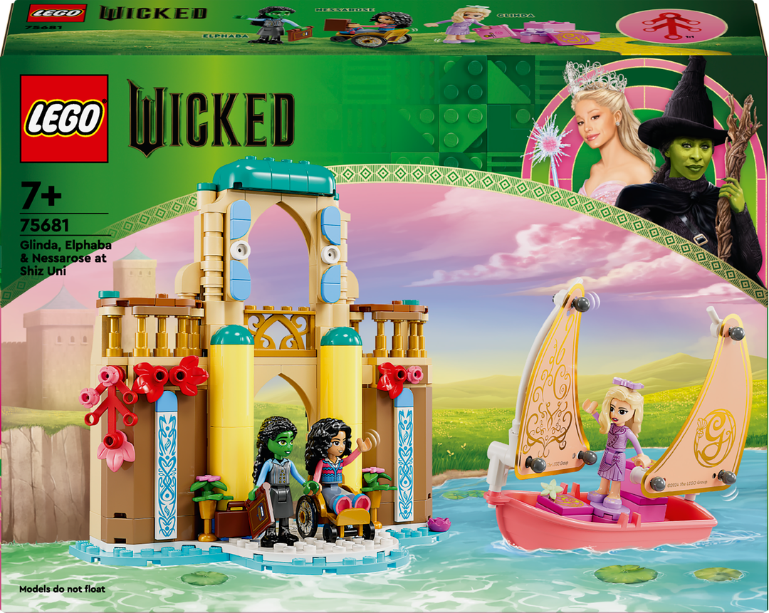 LEGO® Wicked Glinda, Elphaba und Nessarose an der Universität Shiz 75681
