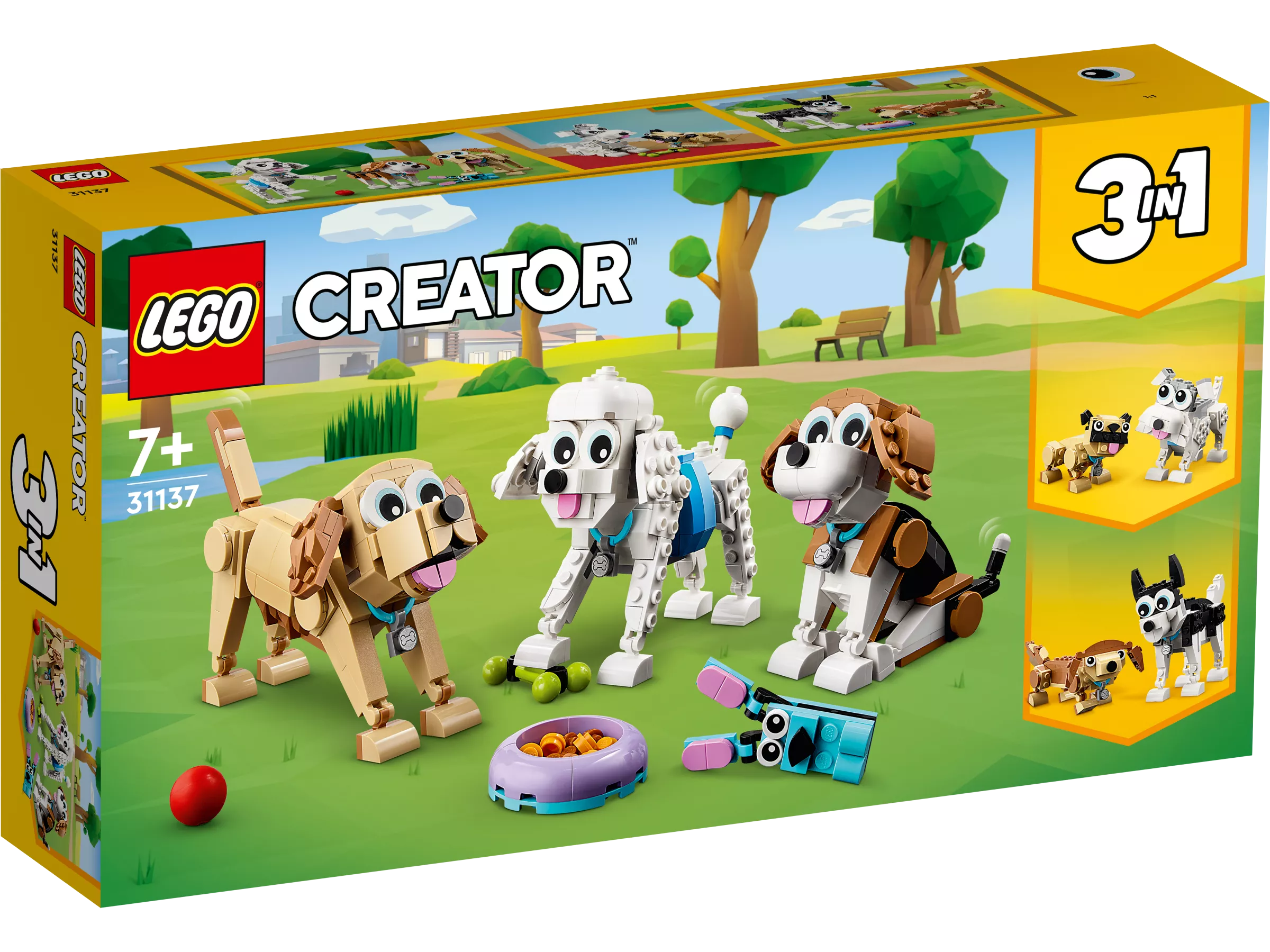 LEGO 31137 Niedliche Hunde