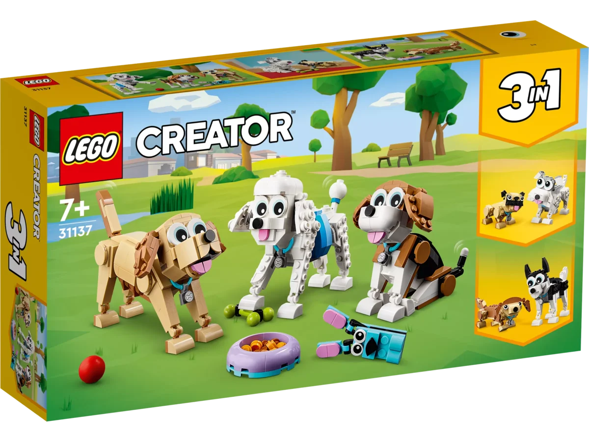 LEGO 31137 Niedliche Hunde