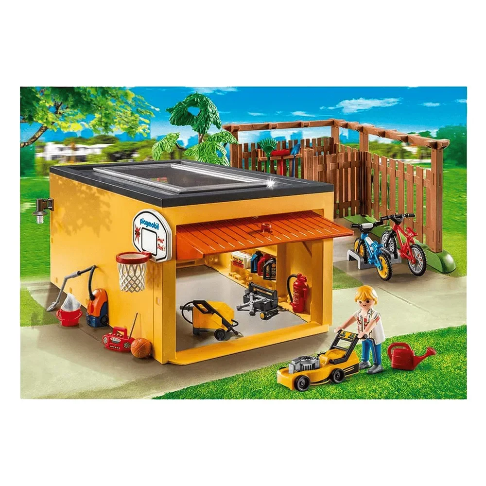 PLAYMOBIL 9368 Garage mit Fahrradstellplatz Exklusivset