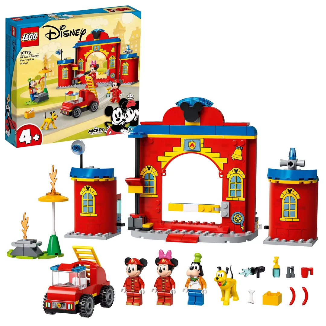 LEGO Disney Mickys Feuerwehrstation und Feuerwehrauto