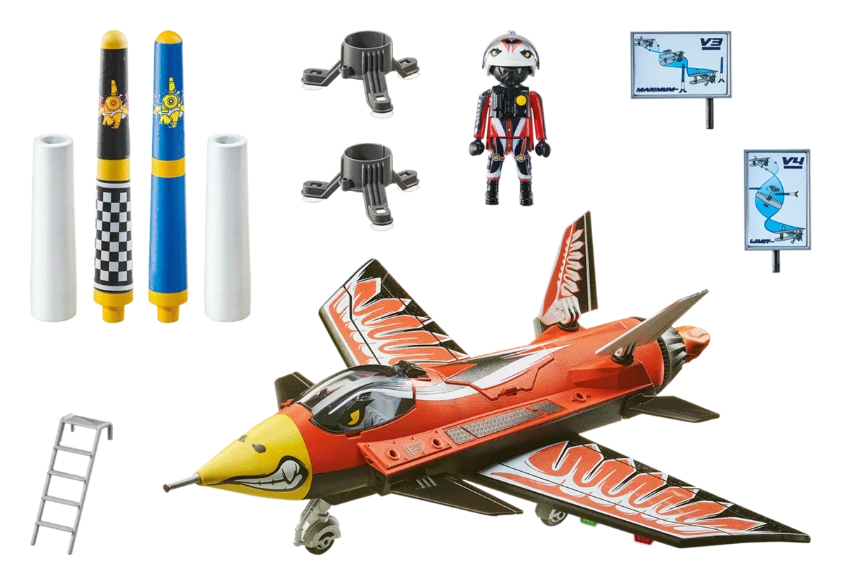 PLAYMOBIL 70832 Air Stuntshow Düsenjet "Eagle"