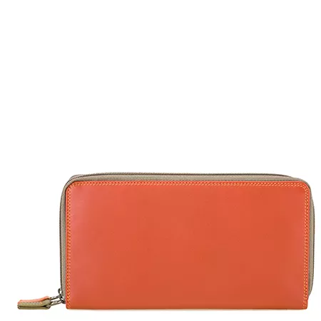 Mywalit Large Double Around Wallet Purse Zip Lucca 375-169