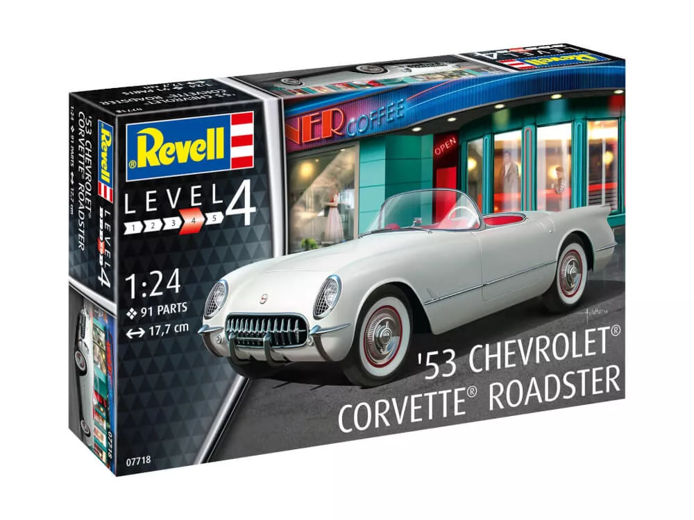 Revell 07718 Corvette Roadster 1953 1:24