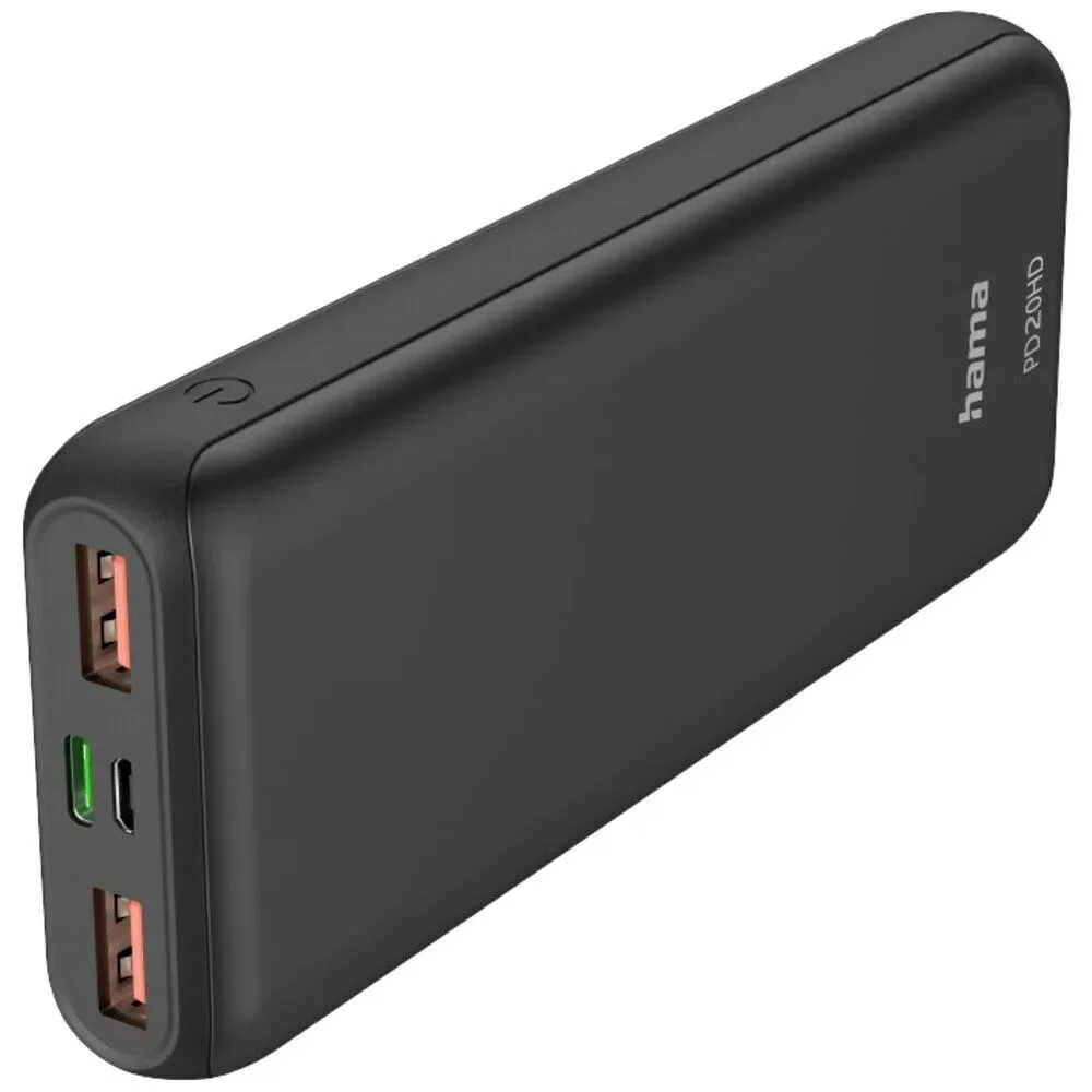 Hama Power Pack PD20-HD, 20000mAh 201663