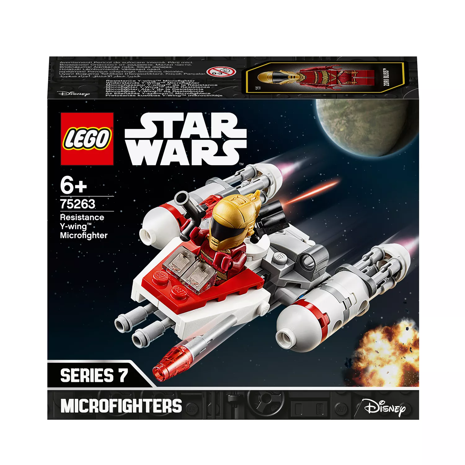 LEGO Star Wars Episode IX Widerstands Y-Wing Microfighter - 75263