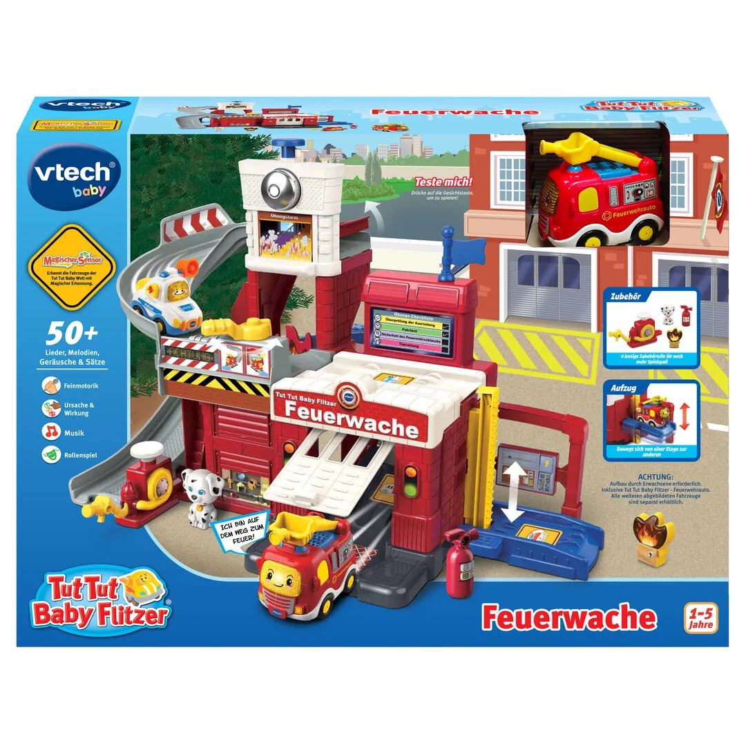 VTech Tut Tut Baby Flitzer - Feuerwache (80-543004)