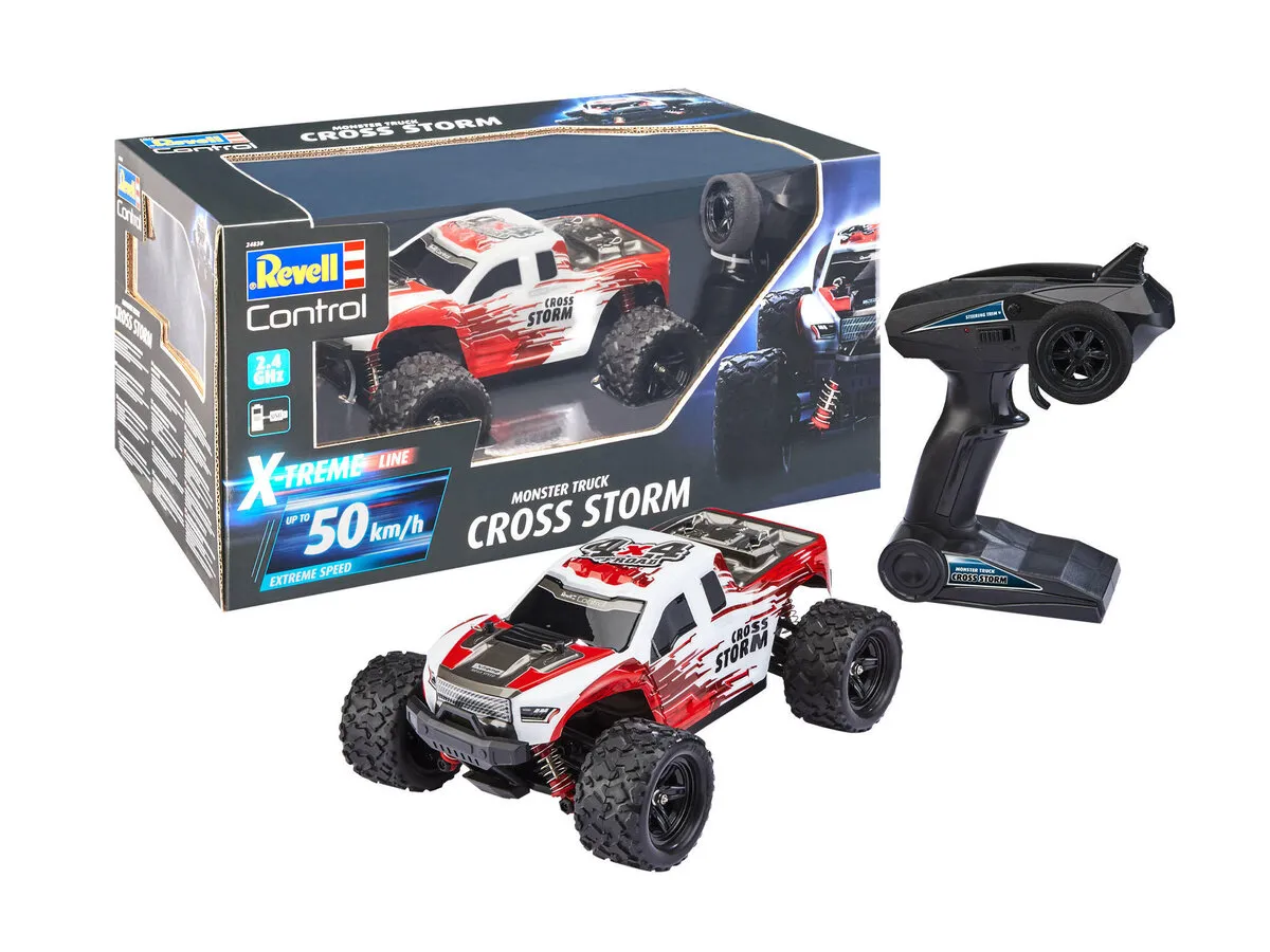 Revell 24830 RC X-TREME Monster Truck "Cross Storm" Revell Control Ferngesteuertes Auto