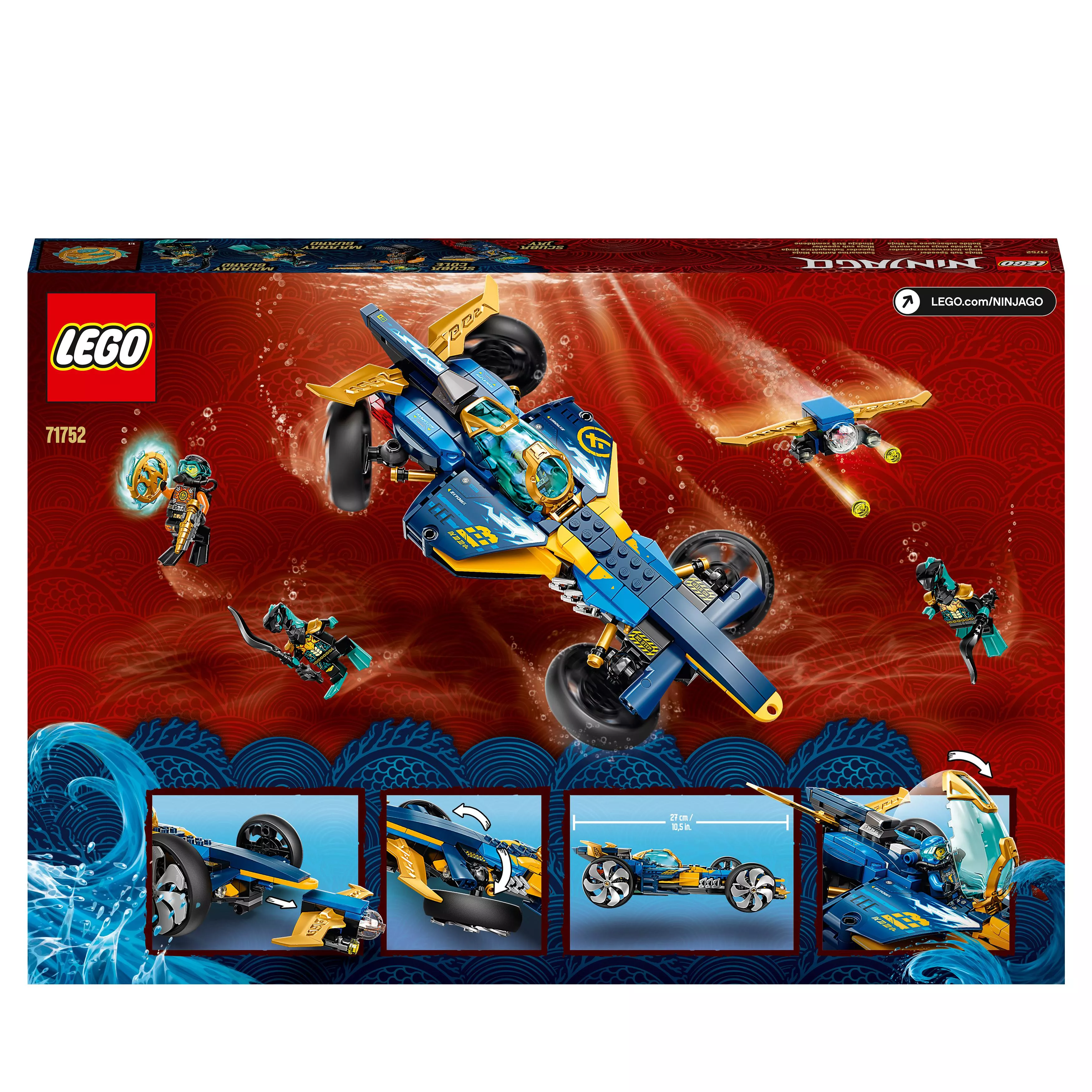 LEGO NINJAGO Ninja-Unterwasserspeeder