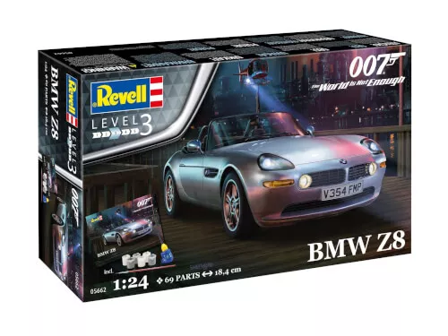 Revell 05662 Geschenkset James Bond BMW Z8 1:24