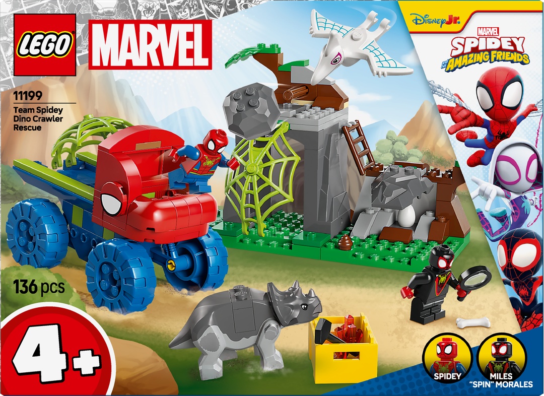 LEGO® Spidey und seine Superfreunde 11199 Spideys Team auf Rettungsmission im Dino-Truck