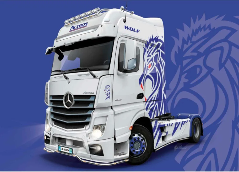 ITALERI M-B Actros Mp4 Show Gigaspace 01:24 510003935