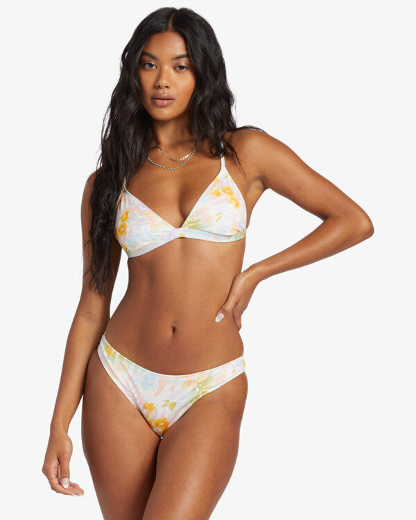 Billabong Peaceful Palms Cocoa - Bikiniunterteil mit tiefem Bund für Frauen GR. ABJX400926-MULM