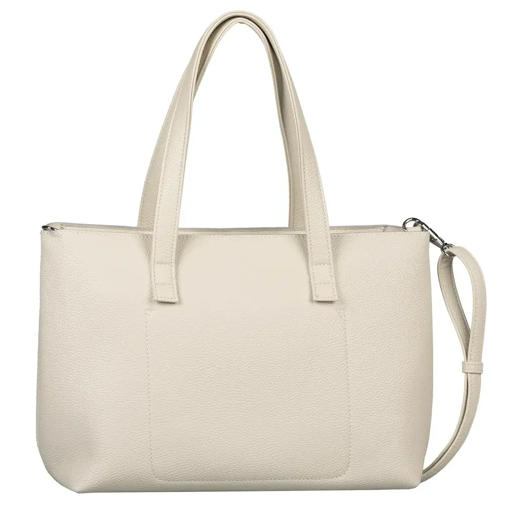 TOM TAILOR Tasche Shopper M Elis Off White 010652