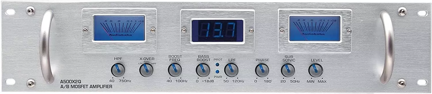 AudioBahn A500X2Q 350 Watts 2-Channel A/B Mosfet Amplifier