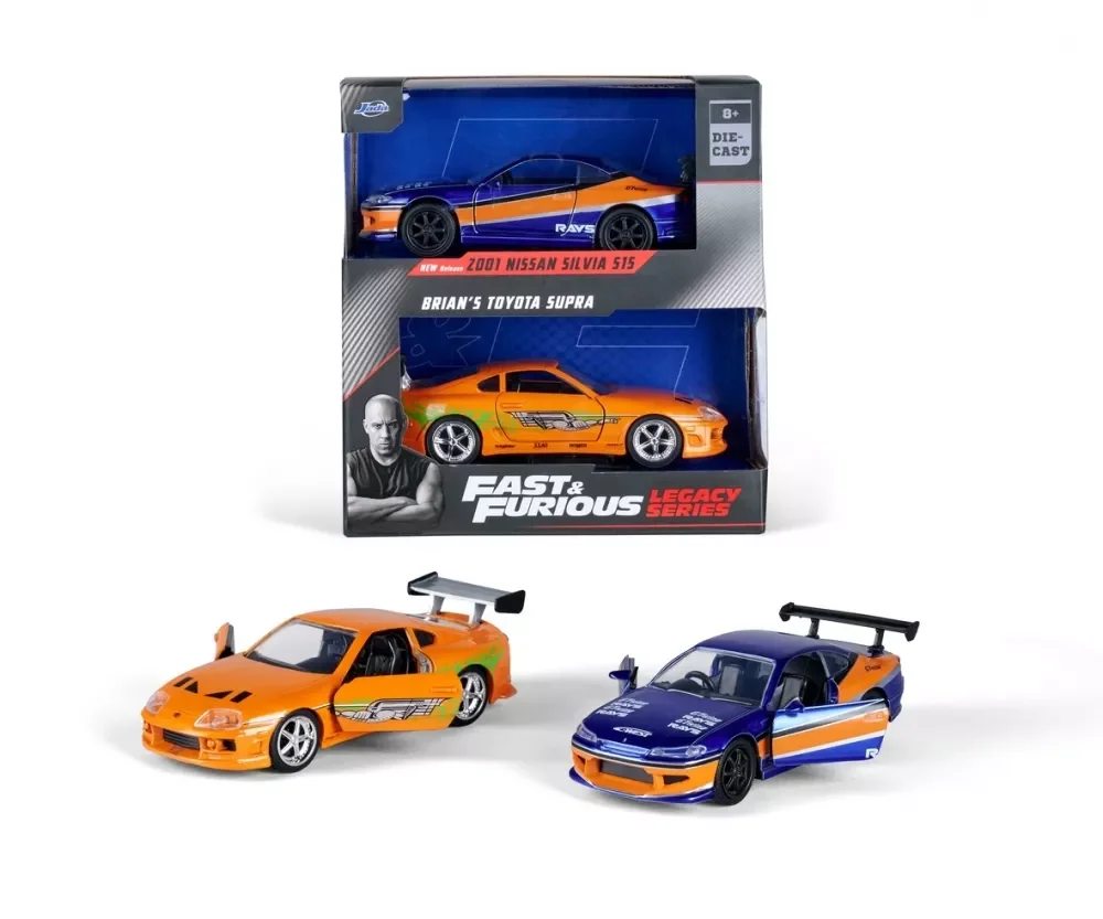 JADA 253202017 Fast & Furious Twin Pack 1:32 Wave 3/2