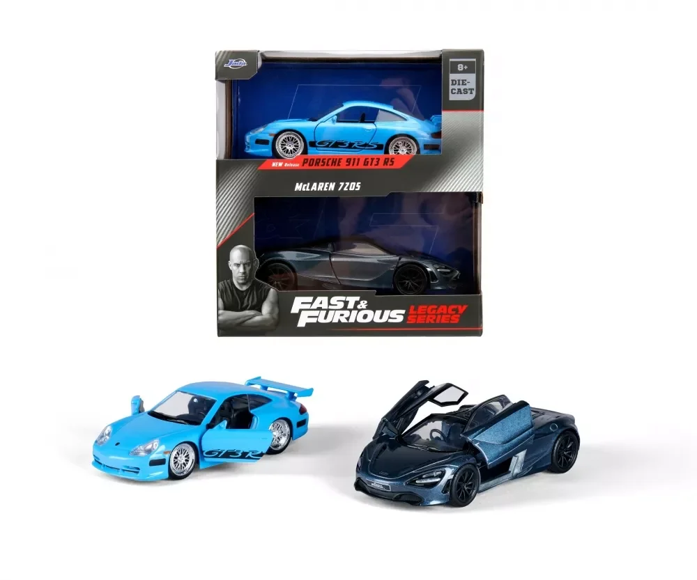 JADA 253202012 Fast & Furious Twin Pack 1:32 Wave 1/2