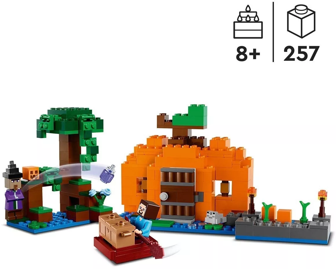 LEGO 21248 Die kürbisfarm Minecraft 