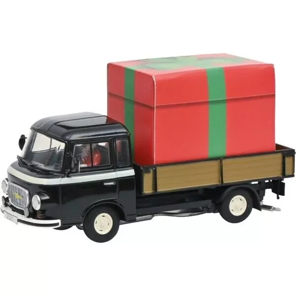 Schuco Barkas B1000 Weihnachten 2021 Schwarz Rot 1:43 450367400