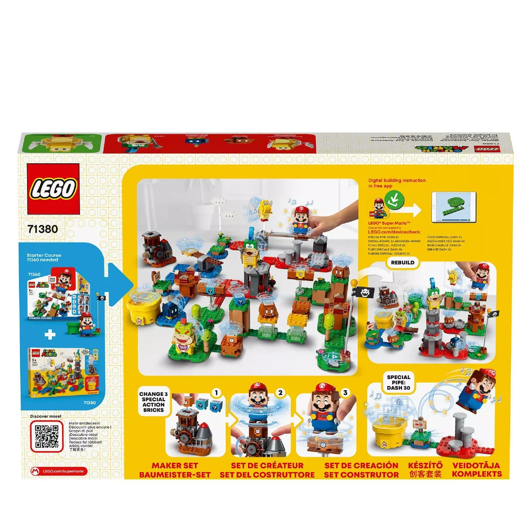 LEGO Super Mario Baumeister-Set für eigene Abenteuer