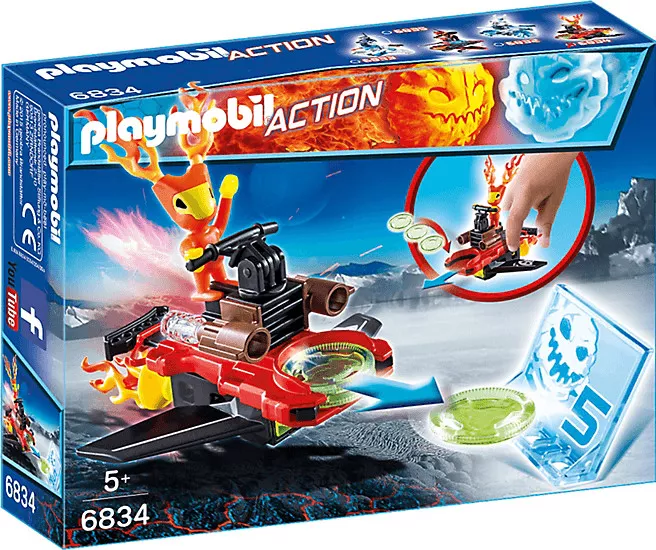 PLAYMOBIL 6834 Action - Sparky mit Disc-Shooter