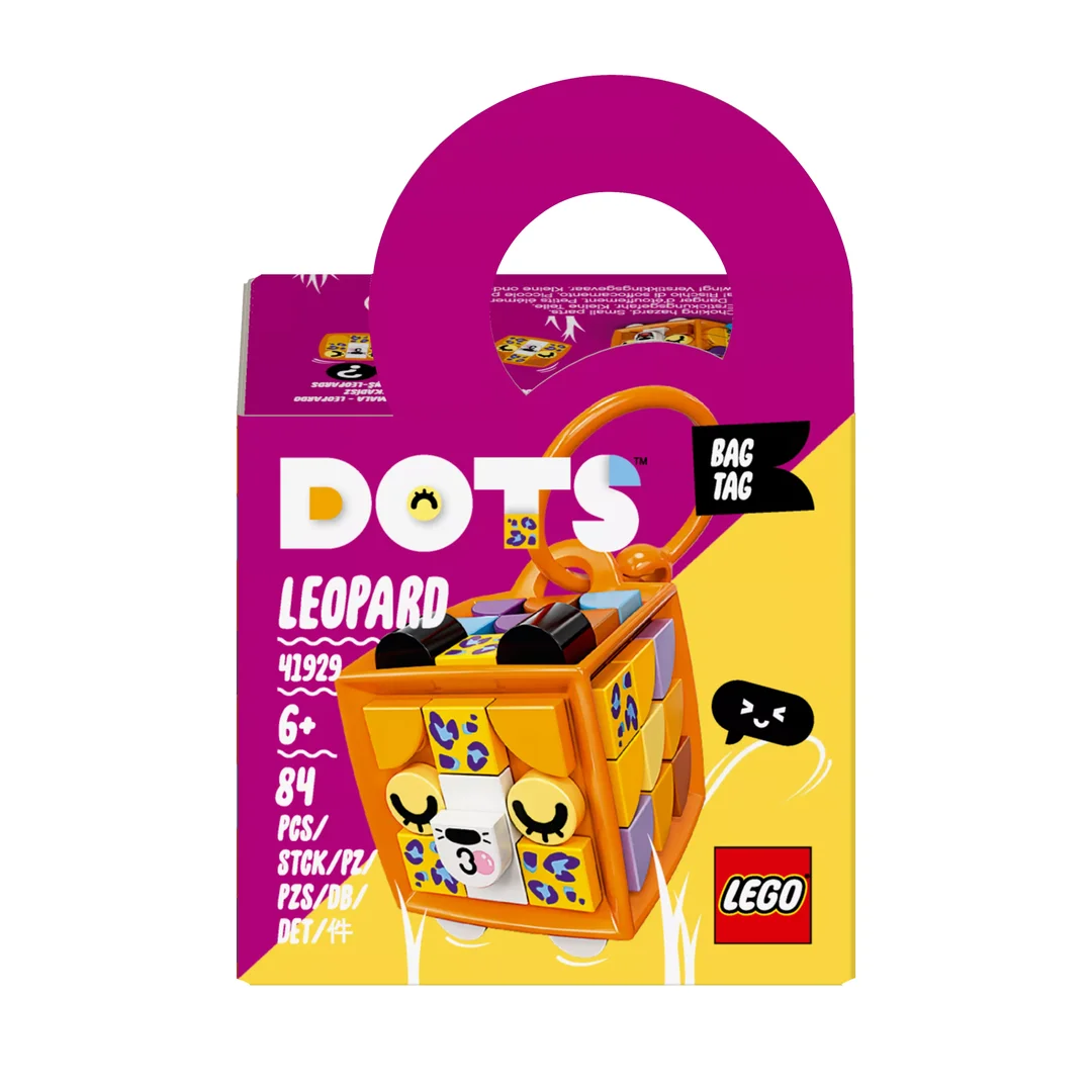 LEGO® DOTS Taschenanhänger Leopard 41929