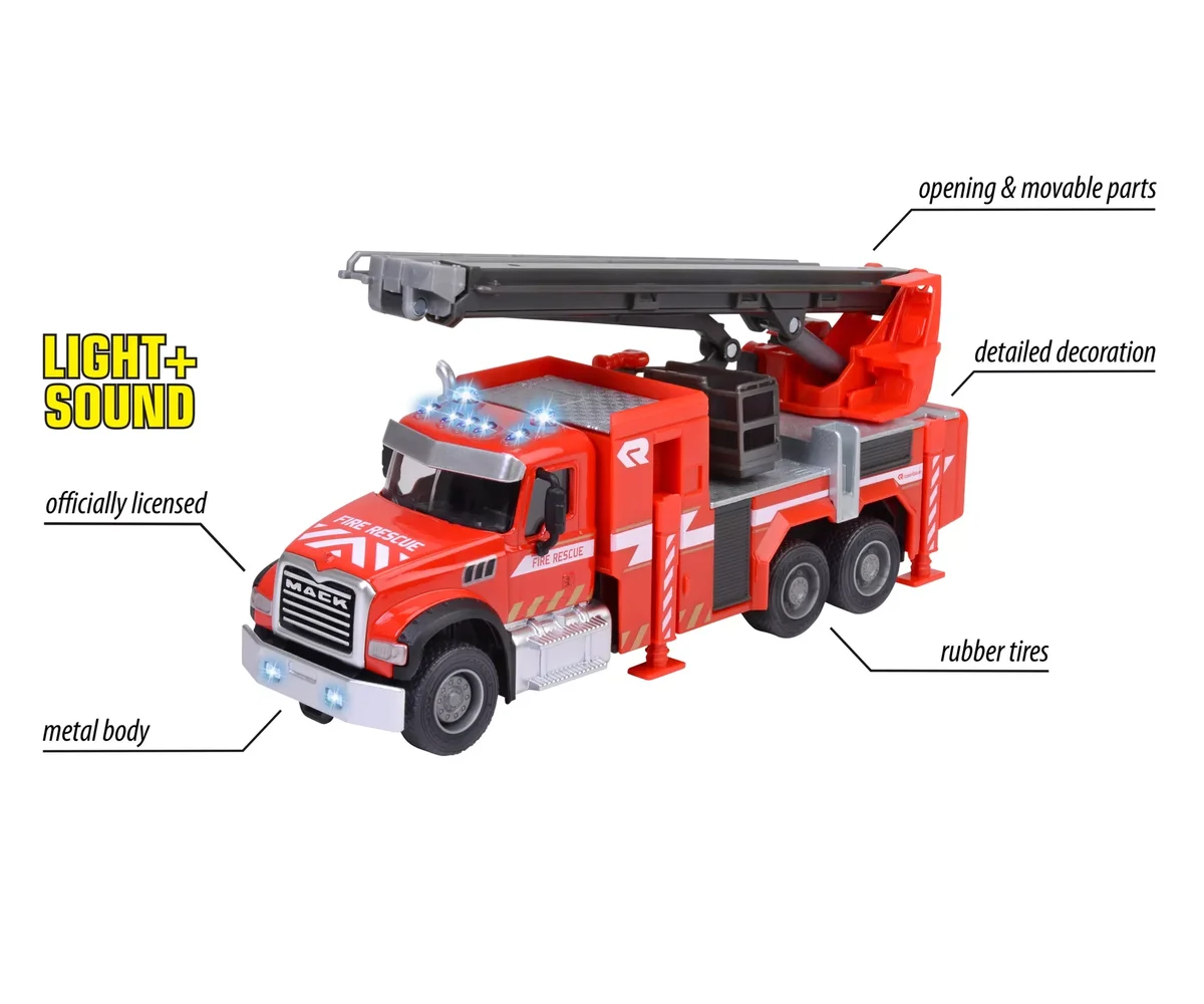 Majorette Mack Granite Fire Truck (213713005)