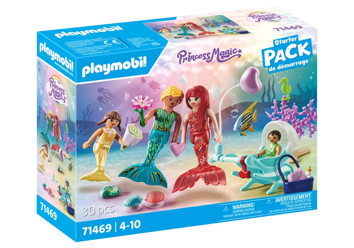 PLAYMOBIL 71469 Liebevolle Meerjungfrauenfamilie