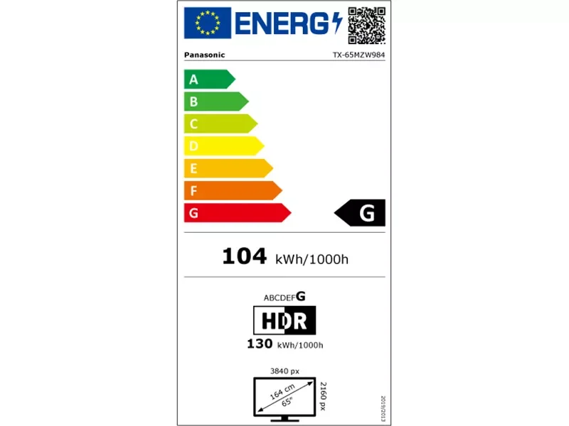 Panasonic TX-65MZW984 OLED, 4K HDR, Smart, TV, 65 Zoll