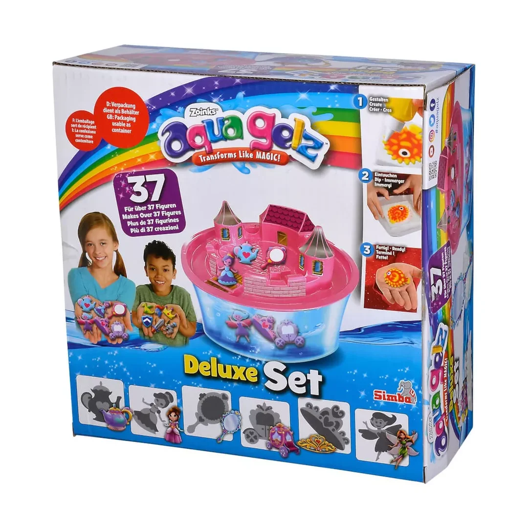 Aquaplay 106322496 Gelz Deluxe Prinzessinnen Schloss