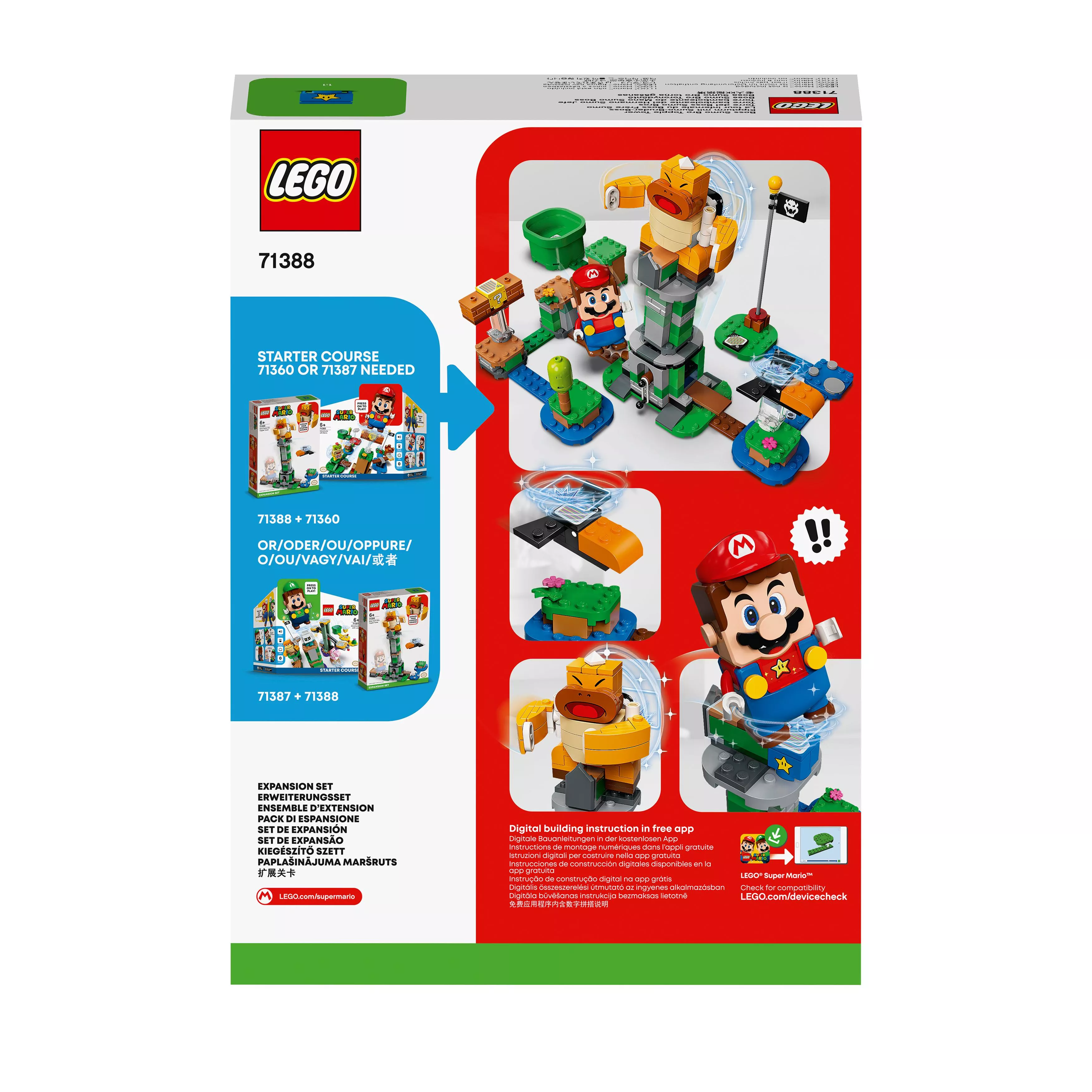 LEGO Super Mario Kippturm mit Sumo-Bruder-Boss – Erweiterungsset