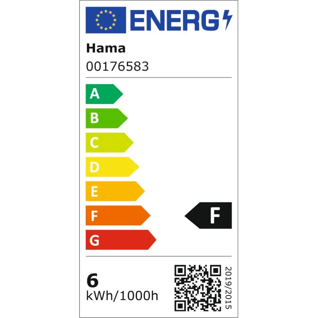 Hama WiFi-LED-Lampe, E14, 5,5W, RGB+CCT 176583