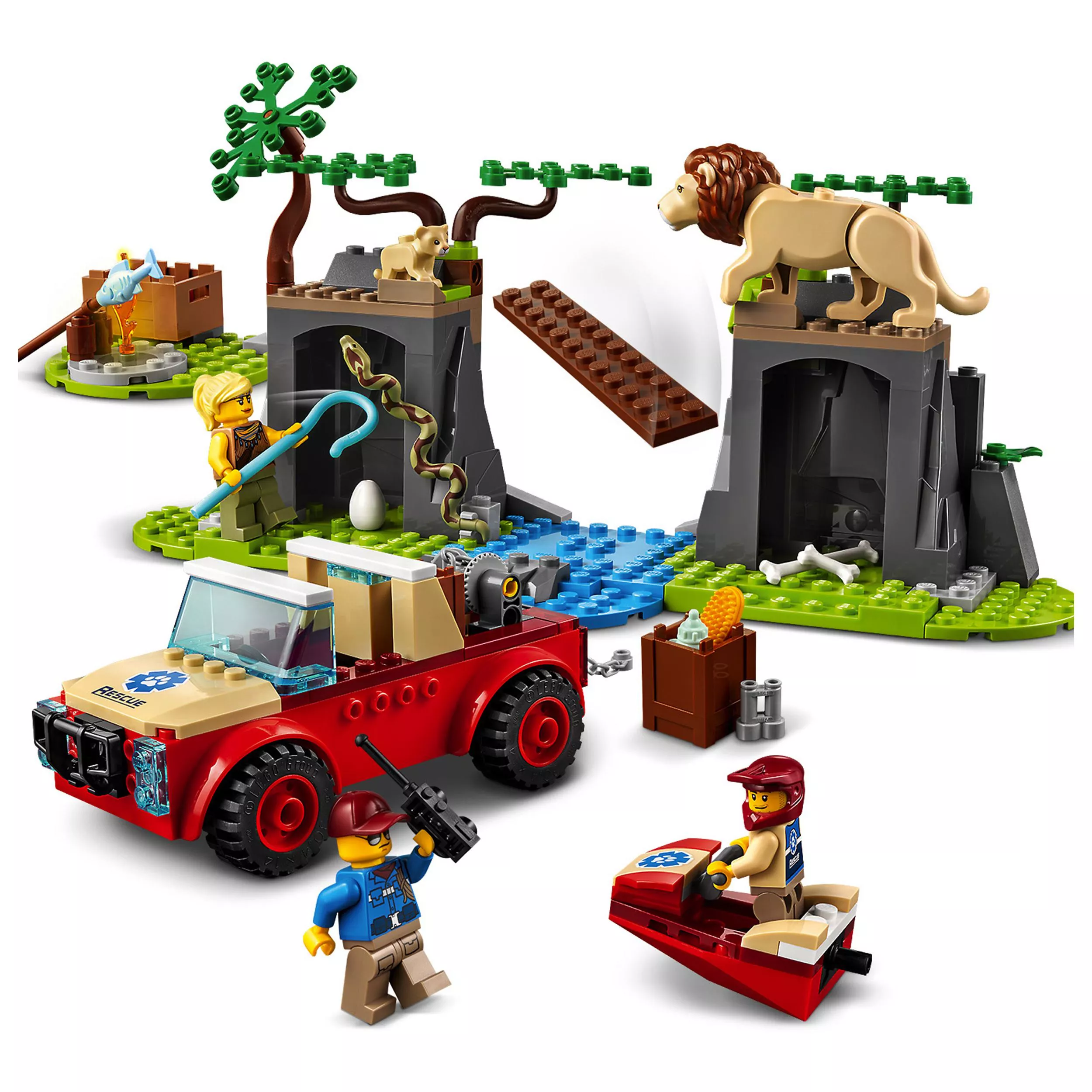 LEGO City Tierrettungs-Geländewagen