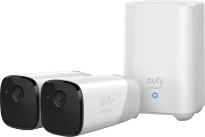 Eufycam 2 Pro Zweier Pack - Weiss-Grau 