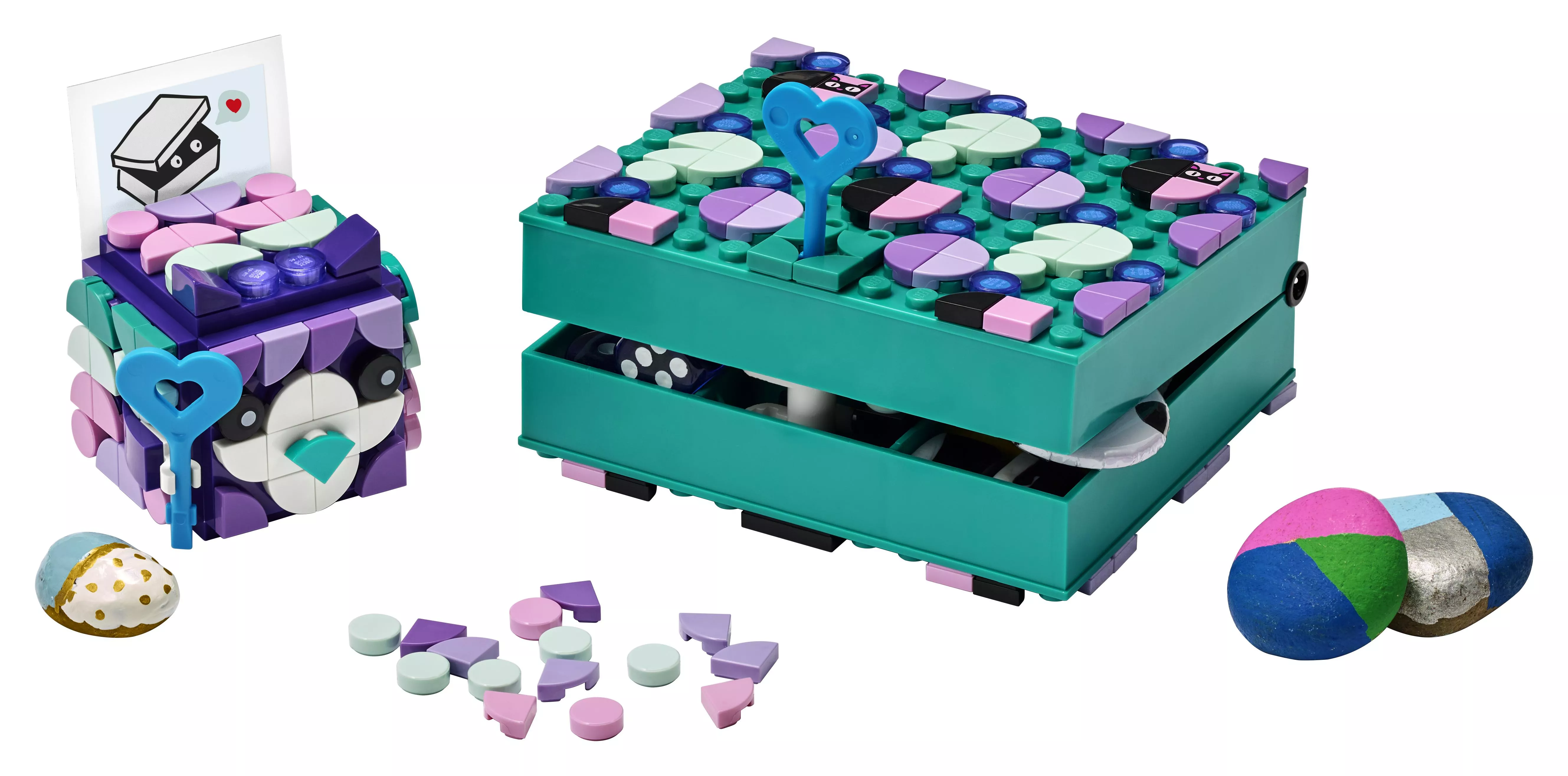 LEGO DOTS Geheimbox mit Schlüsselhalter