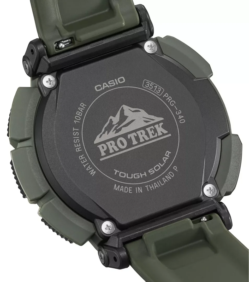 CASIO PRG-340-3ER uhr, pro trek, digital, khaki