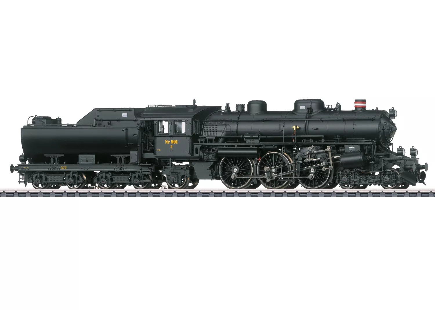 MÄRKLIN 39491 Trix Modellbahnen Dampflokomotive E 991 (Litra), DSB, Ep. V