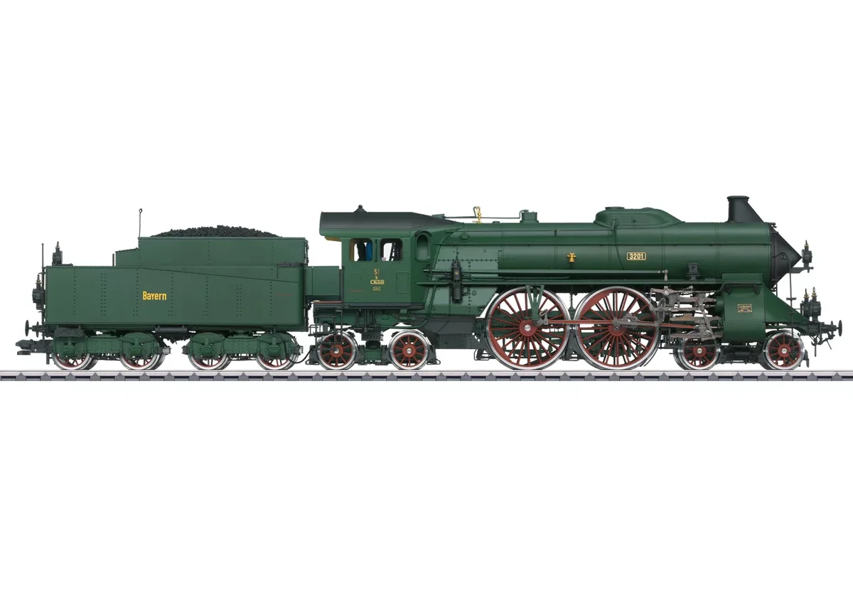 MÄRKLIN 55164 Schnellzug-Dampflok S 2/6 GV