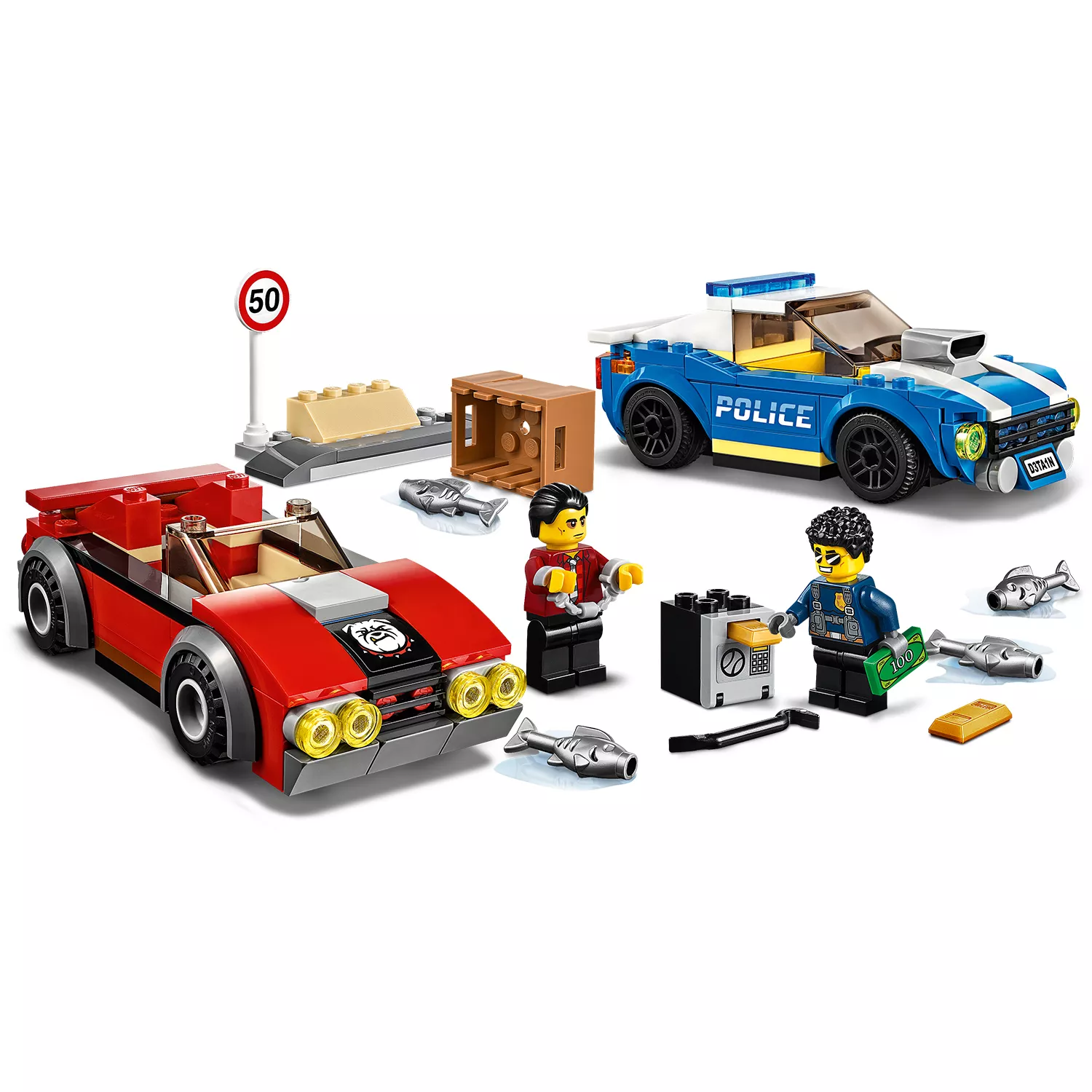 LEGO City Festnahme auf der Autobahn