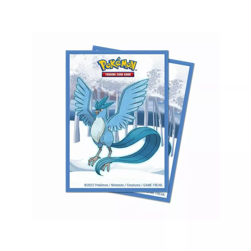 POKEMON 15986 - Frosted Forest Protector Sleeves Arktos (65 Steck)