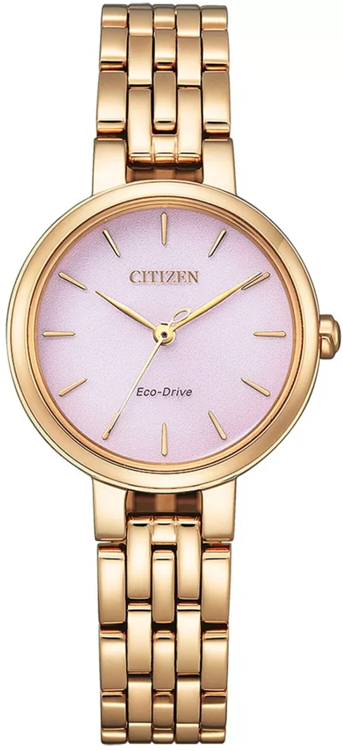 Citizen EM0993-82X Analog Eco-Drive Uhr mit Edelstahl Armband Damen 