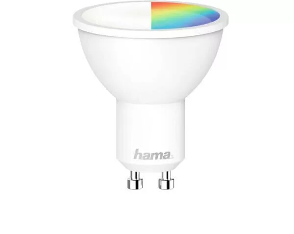 Hama WLAN-LED-Lampe, GU10, 5.5W, RGB+CCT 176598